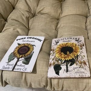 Sunflower signs
